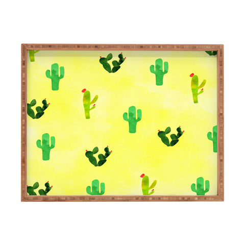 Hello Sayang Cactus Madnessa Rectangular Tray
