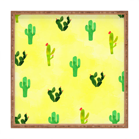 Hello Sayang Cactus Madnessa Square Tray