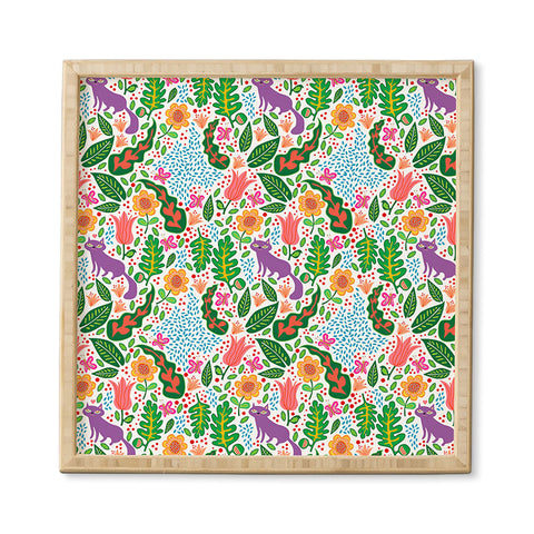 Hello Sayang Cat Day Framed Wall Art