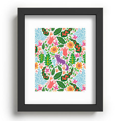 Hello Sayang Cat Day Recessed Framing Rectangle