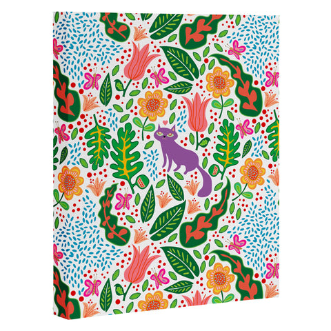 Hello Sayang Cat Day Art Canvas