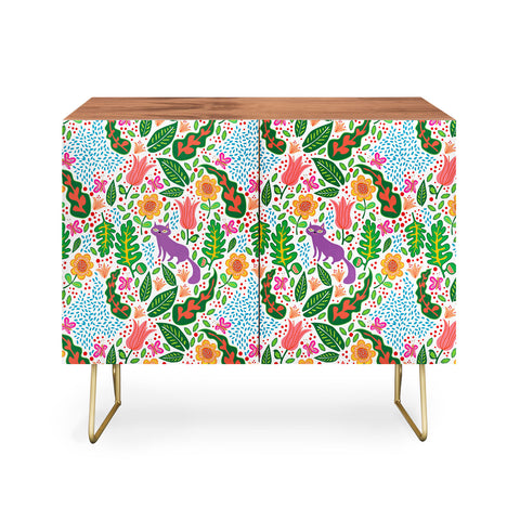 Hello Sayang Cat Day Credenza