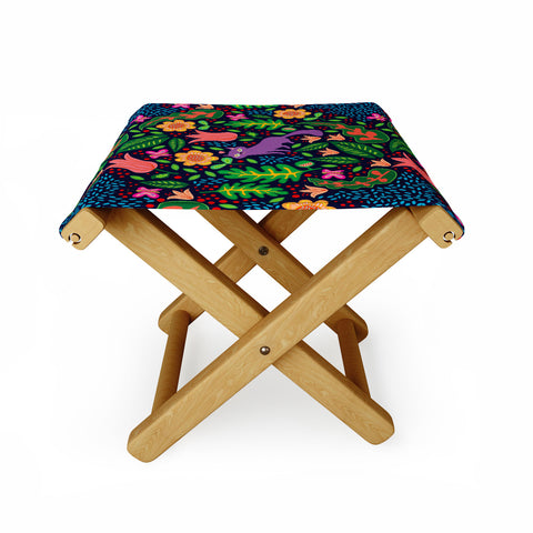 Hello Sayang Cat Night Folding Stool