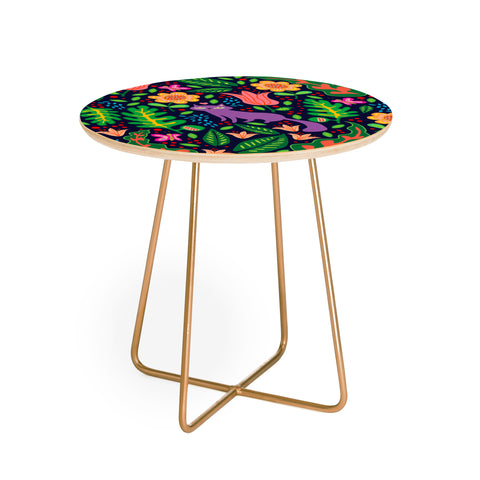 Hello Sayang Cat Night Round Side Table