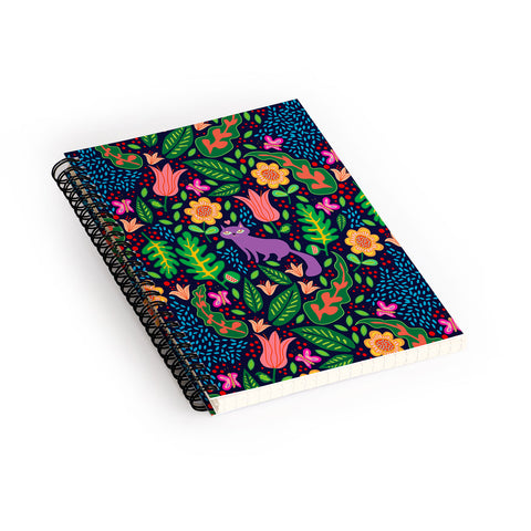 Hello Sayang Cat Night Spiral Notebook