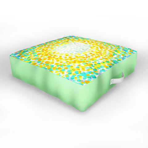 Hello Sayang Champagne is Always A Good Idea Outdoor Floor Cushion