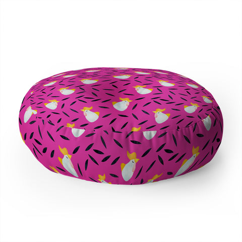 Hello Sayang Chicken Rice Floor Pillow Round