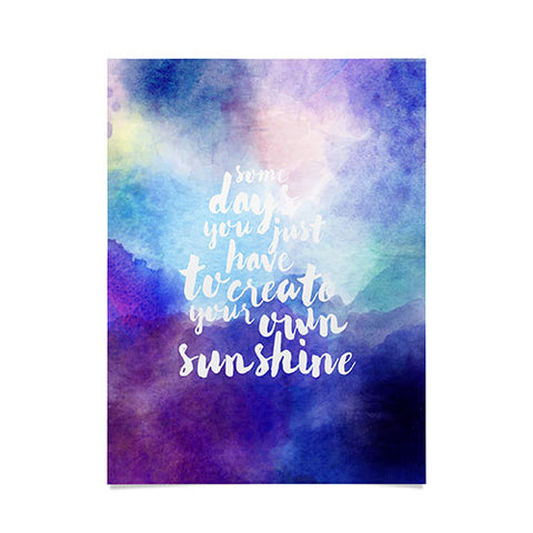 Hello Sayang Create Your Own Sunshine Poster