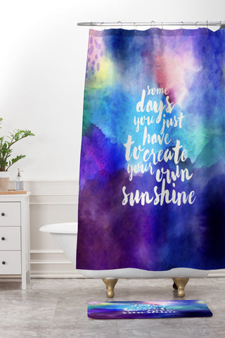 Hello Sayang Create Your Own Sunshine Shower Curtain And Mat