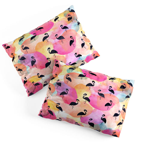 Hello Sayang Dance Like A Flamingo Pillow Shams