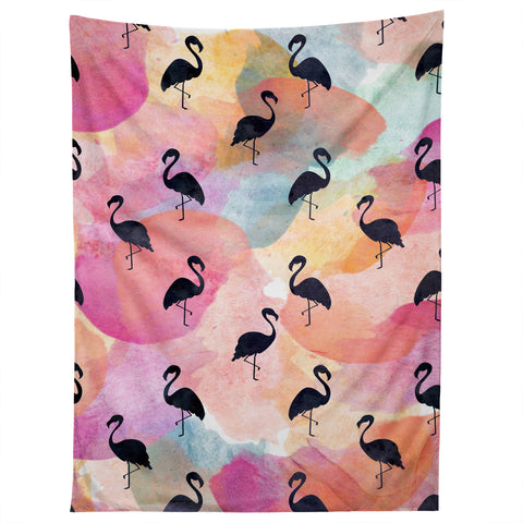 Hello Sayang Dance Like A Flamingo Tapestry