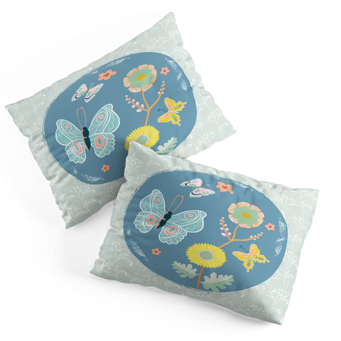 Hello Sayang Dancing Butterflies Pillow Shams