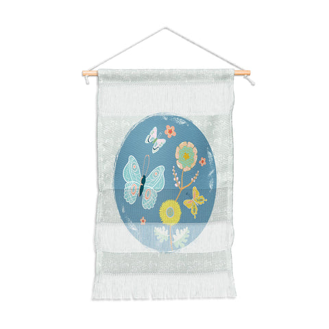 Hello Sayang Dancing Butterflies Wall Hanging Portrait