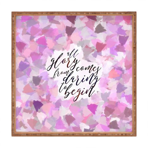 Hello Sayang Daring to Begin Square Tray