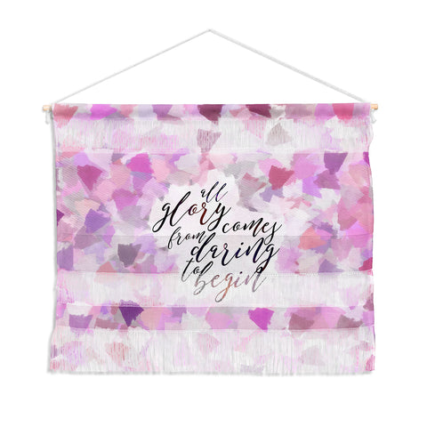 Hello Sayang Daring to Begin Wall Hanging Landscape