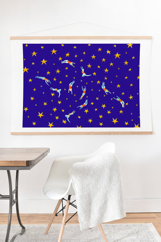 Hello Sayang Defy Gravity Art Print And Hanger