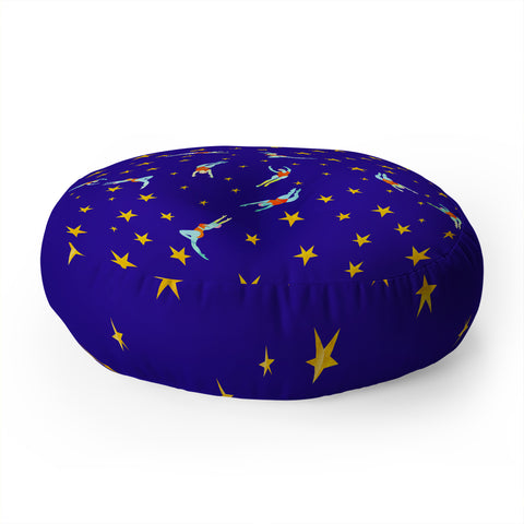 Hello Sayang Defy Gravity Floor Pillow Round