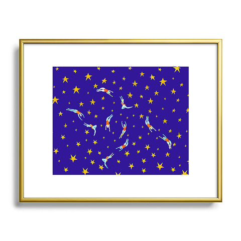 Hello Sayang Defy Gravity Metal Framed Art Print