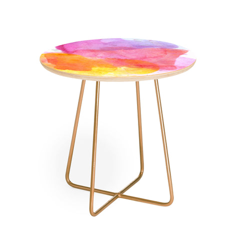 Hello Sayang Do Small Things With Great Love Round Side Table