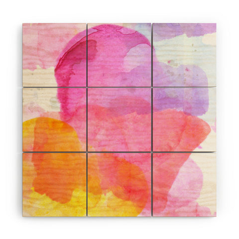 Hello Sayang Do Small Things With Great Love Wood Wall Mural