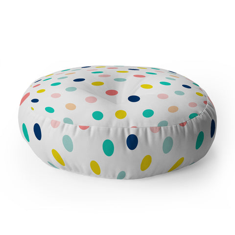 Hello Sayang Do The Polka Floor Pillow Round