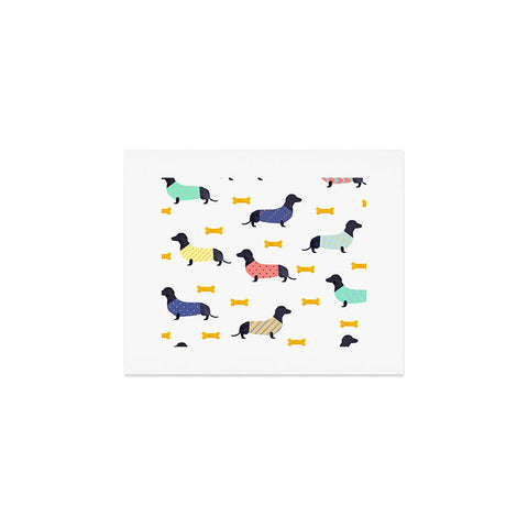 Hello Sayang Doggies Art Print