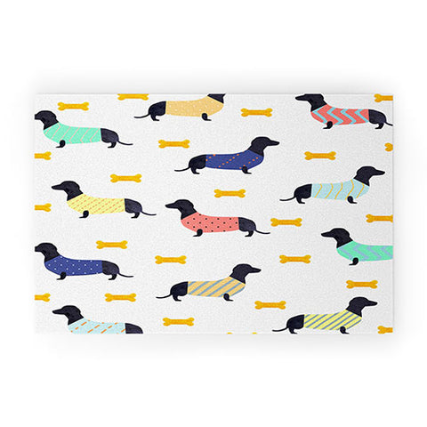 Hello Sayang Doggies Welcome Mat