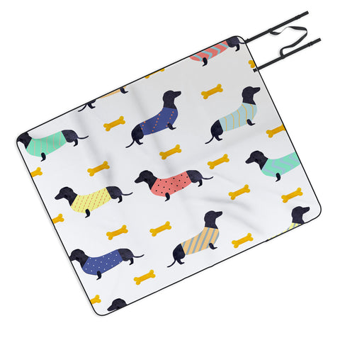 Hello Sayang Doggies Picnic Blanket