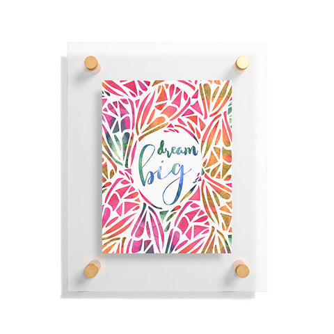 Hello Sayang Dream Big Summer Days Floating Acrylic Print
