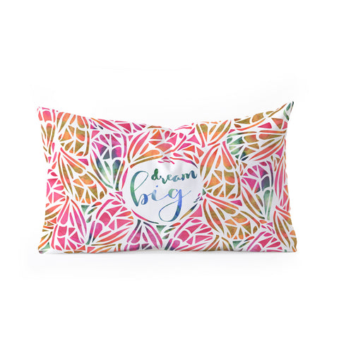 Hello Sayang Dream Big Summer Days Oblong Throw Pillow