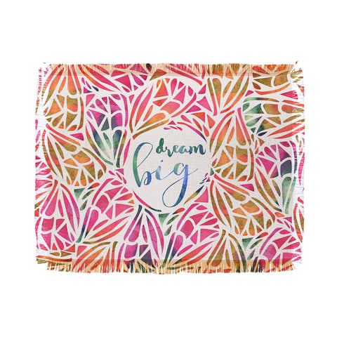 Hello Sayang Dream Big Summer Days Throw Blanket