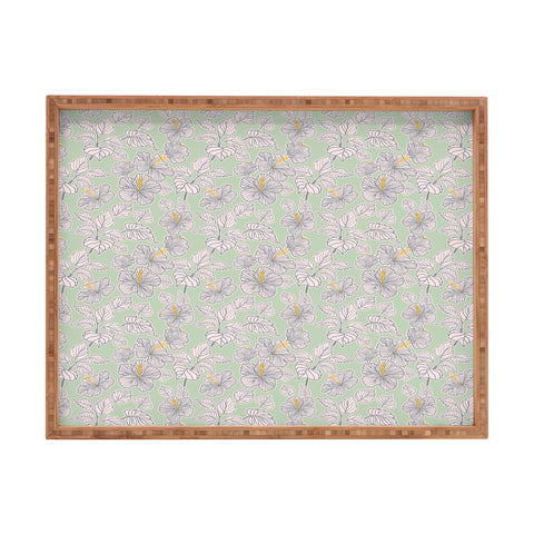 Hello Sayang Dreamy Hibiscus Rectangular Tray