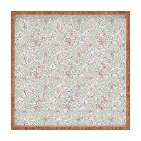 Hello Sayang Dreamy Hibiscus Square Tray