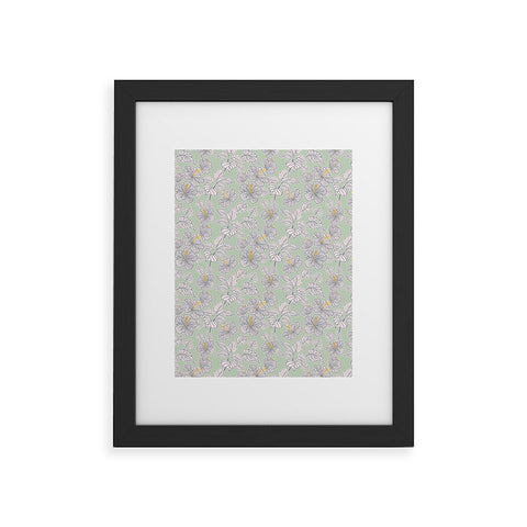 Hello Sayang Dreamy Hibiscus Framed Art Print