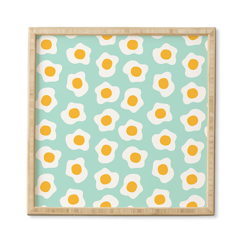 Hello Sayang Eggcellent Blue Eggs Framed Wall Art