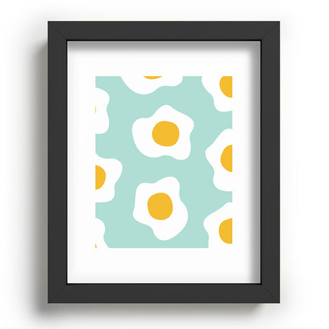 Hello Sayang Eggcellent Blue Eggs Recessed Framing Rectangle