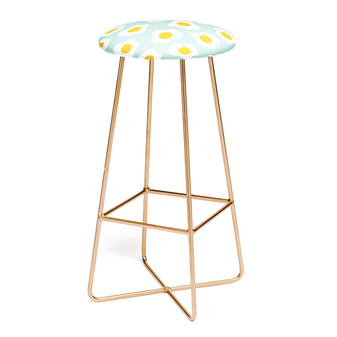 Hello Sayang Eggcellent Blue Eggs Bar Stool
