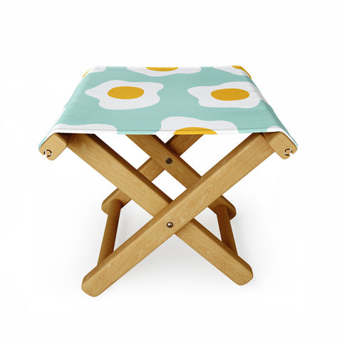 Hello Sayang Eggcellent Blue Eggs Folding Stool
