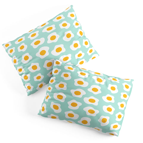 Hello Sayang Eggcellent Blue Eggs Pillow Shams