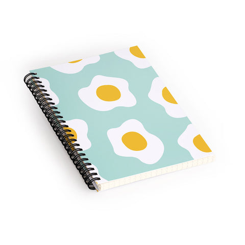 Hello Sayang Eggcellent Blue Eggs Spiral Notebook