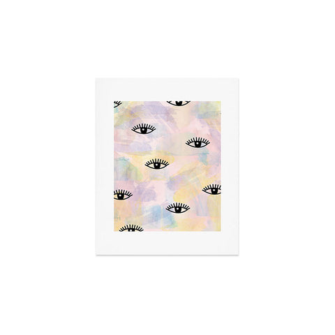 Hello Sayang Eye Blush Art Print
