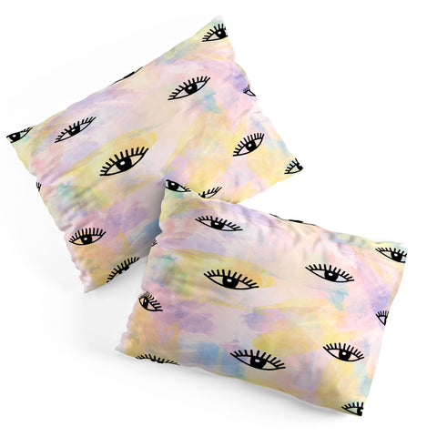 Hello Sayang Eye Blush Pillow Shams