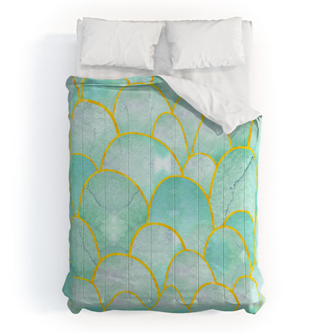 Hello Sayang Fish Scales Comforter