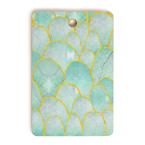 Hello Sayang Fish Scales Cutting Board Rectangle