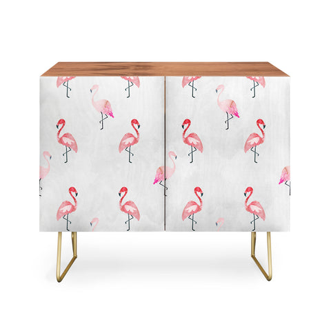 Hello Sayang Flaming Flamingo Credenza