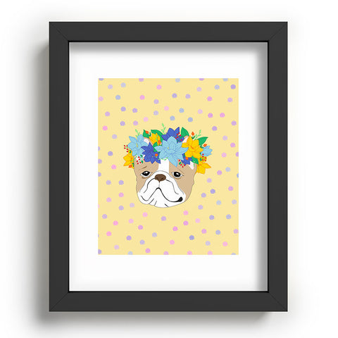 Hello Sayang Frenchies Recessed Framing Rectangle