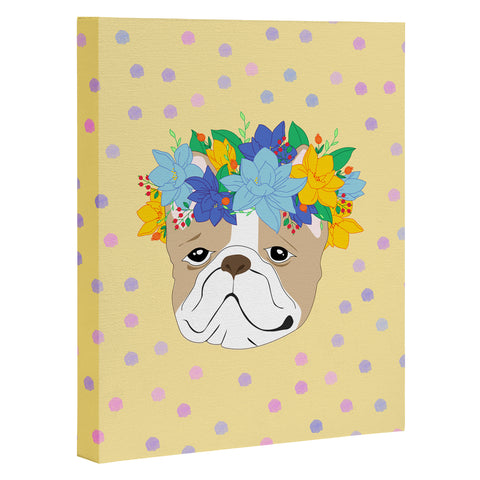 Hello Sayang Frenchies Art Canvas