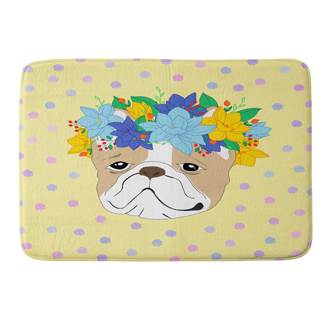 Hello Sayang Frenchies Memory Foam Bath Mat
