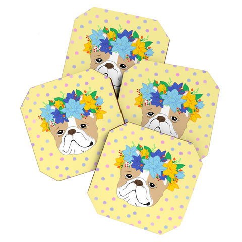 Hello Sayang Frenchies Coaster Set