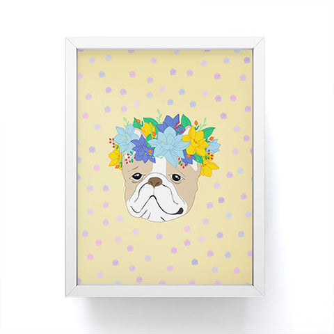 Hello Sayang Frenchies Framed Mini Art Print